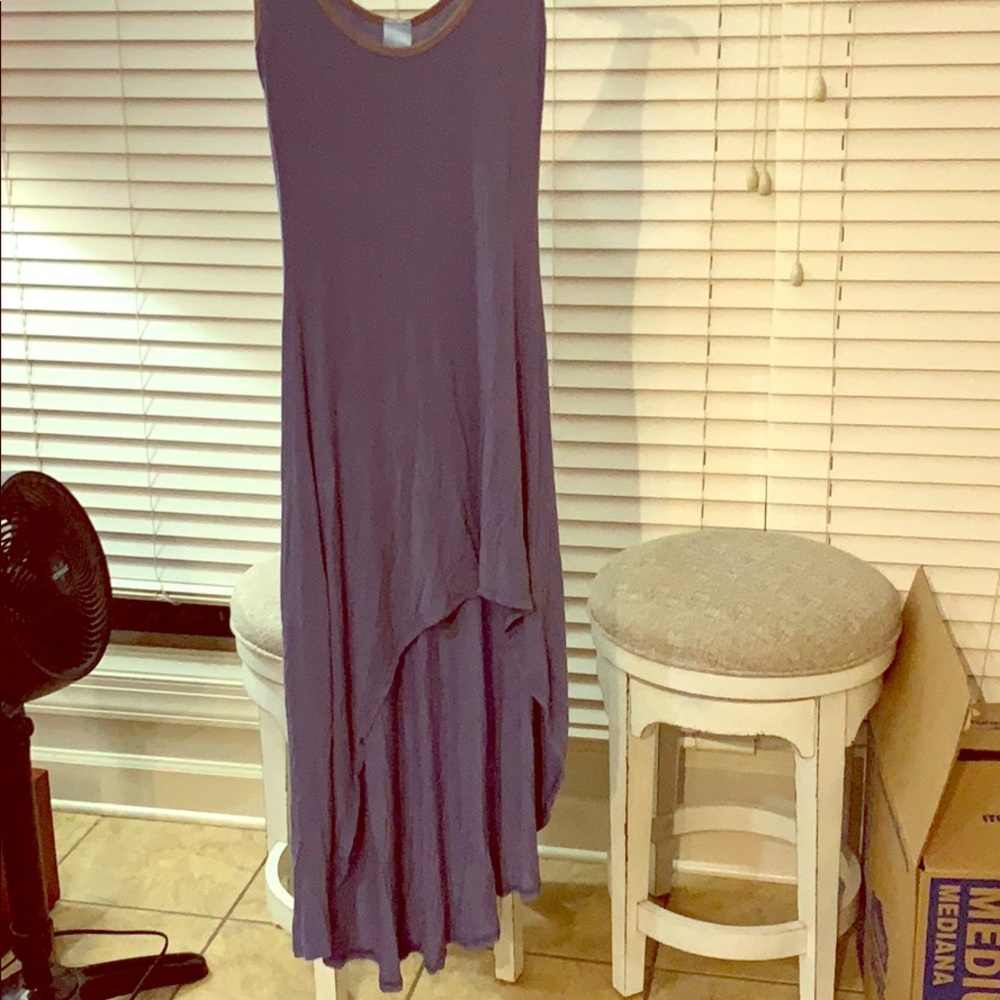 Hi-low Maxi Dress M